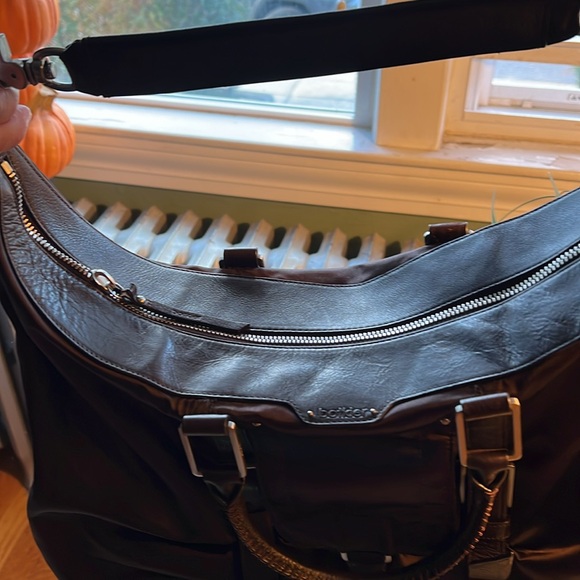 Botkier, Sable chocolate color nylon and leather travel bag/overnight bag - Picture 3 of 11